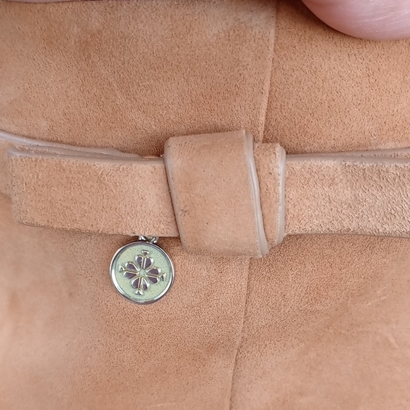 Kate Spade Camel Suede Ankle Booties - Picture 7 of 13